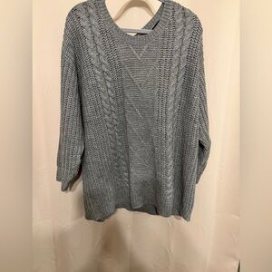 Torrid Gray Sweater size 3XL